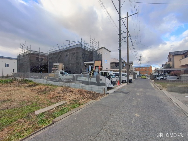 愛知県海部郡大治町大字長牧の新築戸建て上棟写真 2026年1月7日撮影