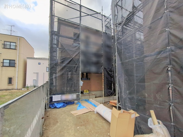 愛知県海部郡大治町大字長牧の新築戸建て上棟写真 2026年1月7日撮影