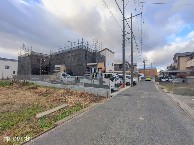 愛知県海部郡大治町大字長牧の新築戸建て上棟写真 2026年1月7日撮影