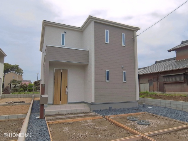 愛知県津島市宇治町字茶ノ里の新築戸建て外構写真 2026年4月20日撮影