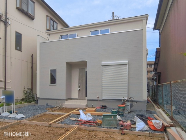愛知県津島市江東町３丁目の新築戸建て外構写真 2026年4月20日撮影