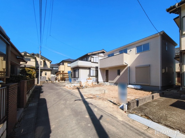 愛知県愛西市北一色町北田面の新築戸建て外構写真 2026年3月8日撮影