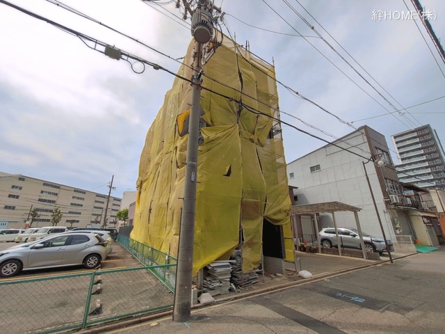 愛知県名古屋市中川区福住町の新築戸建てシート写真 2026年4月20日撮影