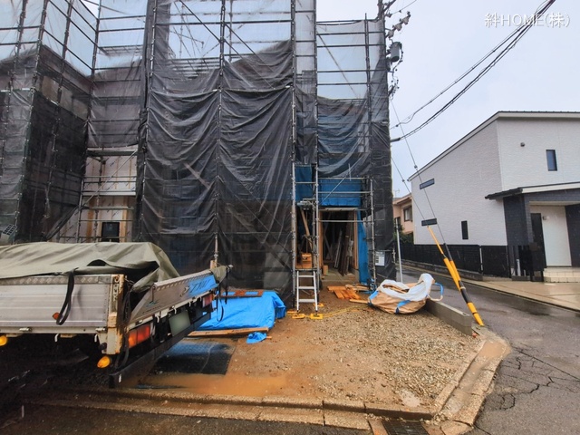 愛知県名古屋市中村区日比津町４丁目の新築戸建て上棟写真 2026年3月2日撮影