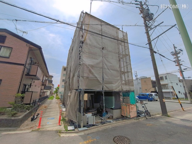 愛知県名古屋市中川区松葉町２丁目の新築戸建てシート写真 2026年4月16日撮影