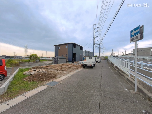 愛知県津島市大字日光字東浦の新築戸建て外構写真 2026年6月8日撮影