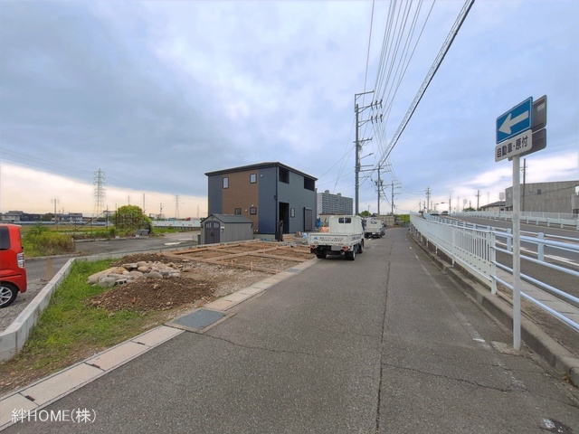 愛知県津島市大字日光字東浦の新築戸建て外構写真 2026年6月8日撮影