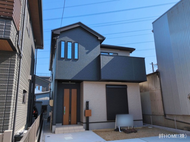 愛知県海部郡蟹江町学戸1丁目の新築戸建て完成写真 2026年3月4日撮影