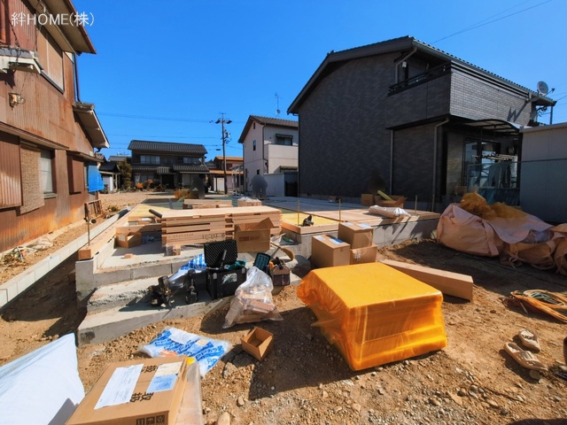 愛知県愛西市北一色町昭和の新築戸建て基礎写真 2026年3月15日撮影