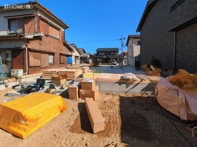 愛知県愛西市北一色町昭和の新築戸建て基礎写真 2026年3月15日撮影