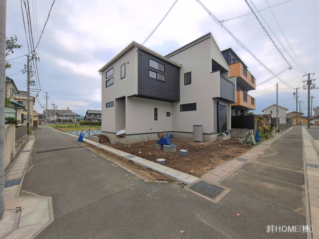愛知県愛西市渕高町四ノ割の新築戸建て外構写真 2026年6月4日撮影
