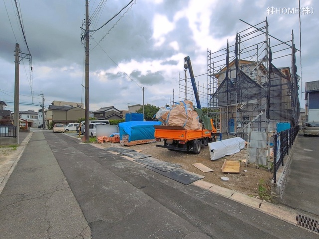 愛知県あま市七宝町 安松13丁目の新築戸建てシート写真 2026年6月3日撮影