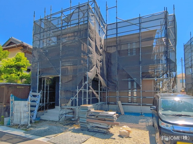 愛知県あま市新居屋久渕郷の新築戸建てシート写真 2026年5月28日撮影