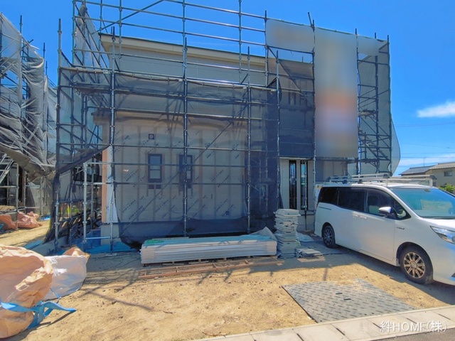 愛知県あま市新居屋久渕郷の新築戸建てシート写真 2026年5月28日撮影