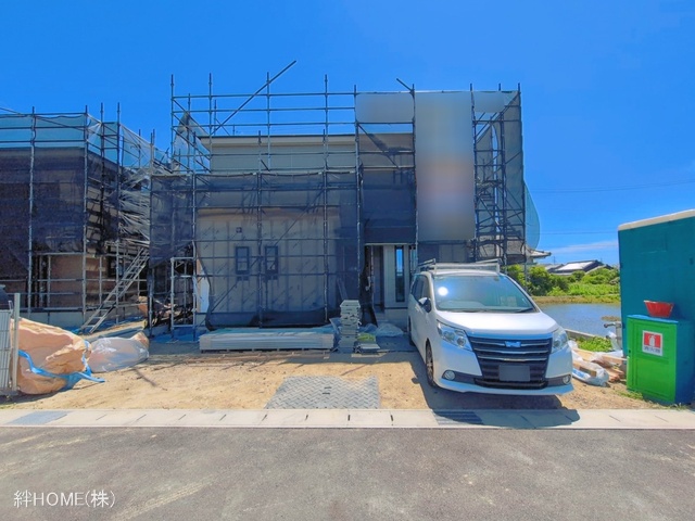 愛知県あま市新居屋久渕郷の新築戸建てシート写真 2026年5月28日撮影