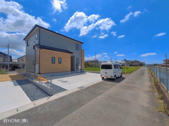 愛知県あま市新居屋久渕郷の新築戸建て完成写真 2026年7月28日撮影
