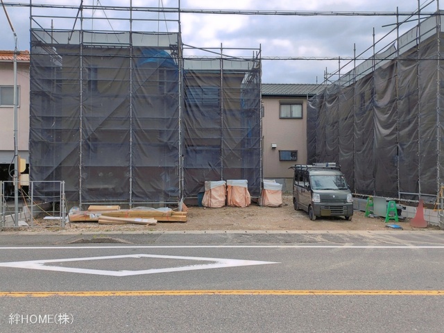 愛知県津島市新開町3丁目の新築戸建て上棟写真 2026年6月3日撮影