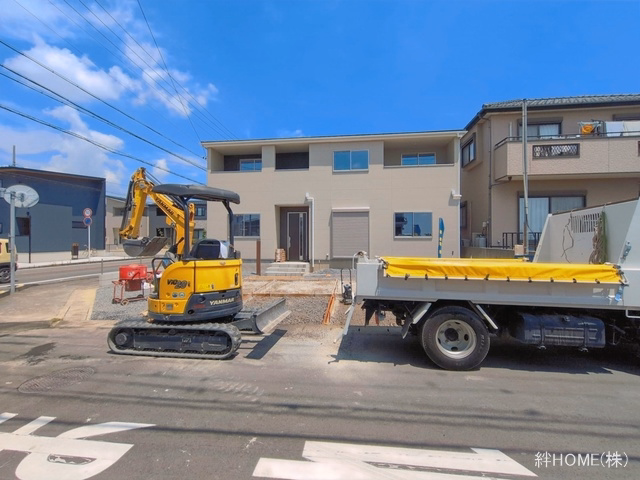 愛知県津島市新開町３丁目の新築戸建て外構写真 2026年7月15日撮影