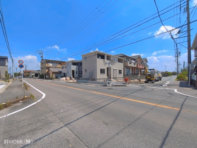 愛知県津島市新開町３丁目の新築戸建て外構写真 2026年7月15日撮影