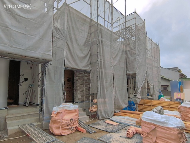 愛知県名古屋市中村区諏訪町２丁目の新築戸建てシート写真 2026年4月29日撮影