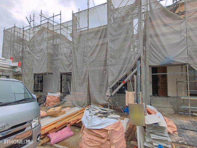 愛知県名古屋市中村区諏訪町２丁目の新築戸建てシート写真 2026年4月29日撮影