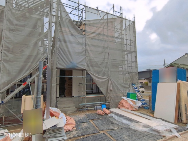 愛知県名古屋市中村区諏訪町２丁目の新築戸建てシート写真 2026年4月29日撮影