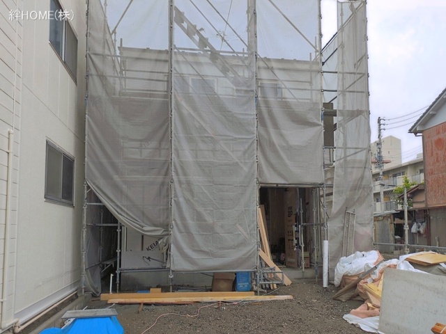 愛知県名古屋市中川区打出１丁目の新築戸建てシート写真 2026年5月20日撮影