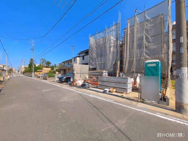 愛知県名古屋市中村区日ノ宮町４丁目の新築戸建てシート写真 2026年7月8日撮影