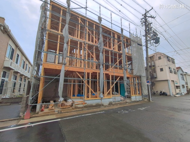 愛知県名古屋市中村区森末町３丁目の新築戸建て上棟写真 2026年6月1日撮影
