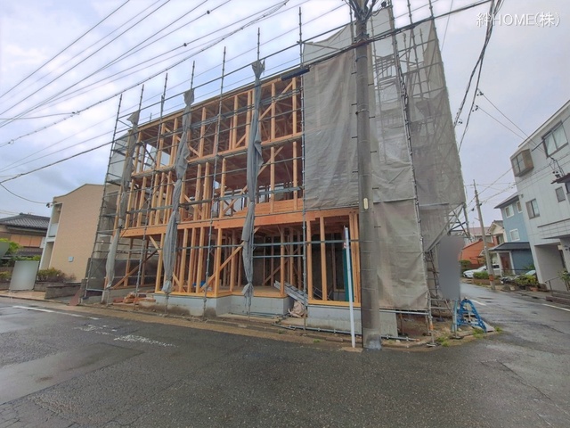 愛知県名古屋市中村区森末町３丁目の新築戸建て上棟写真 2026年6月1日撮影
