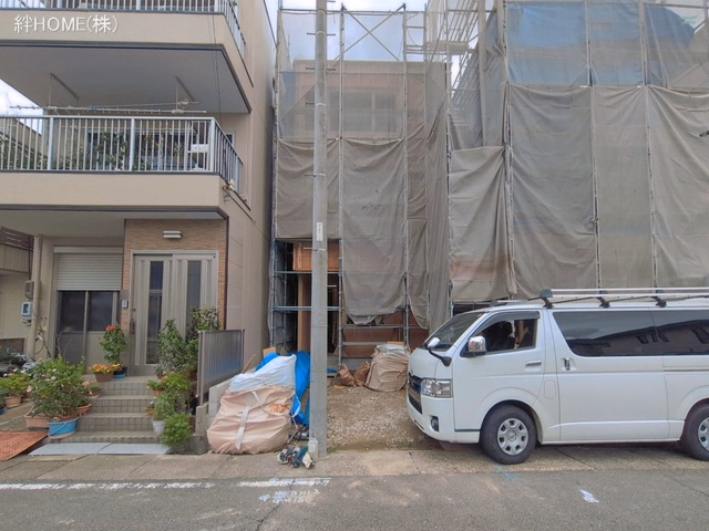 名古屋市中村区深川町3丁目（戸建）01 上棟