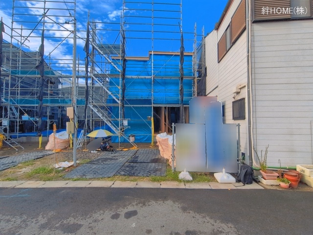 名古屋市中村区日比津町1丁目（戸建）01 上棟