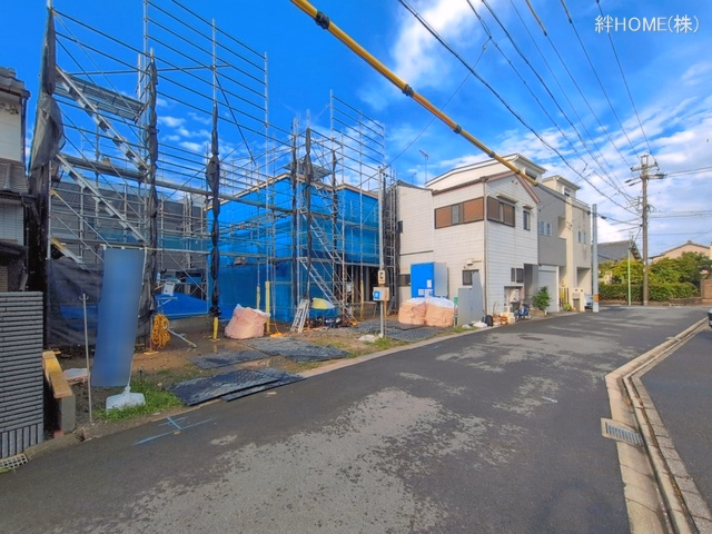 名古屋市中村区日比津町1丁目（戸建）01 上棟