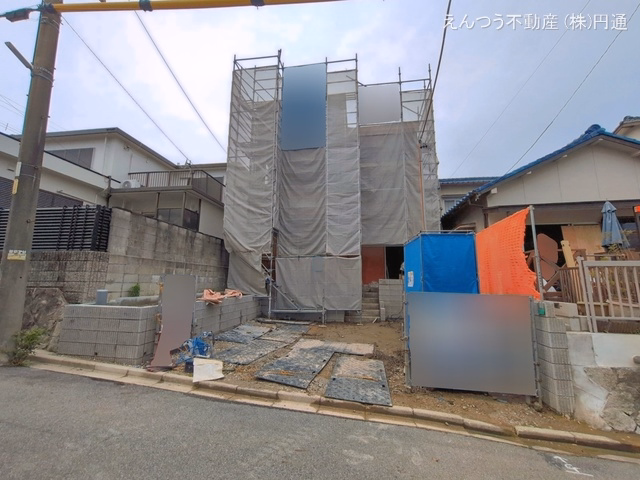 愛知県日進市岩崎町元井ゲの新築戸建て上棟写真 2026年6月8日撮影