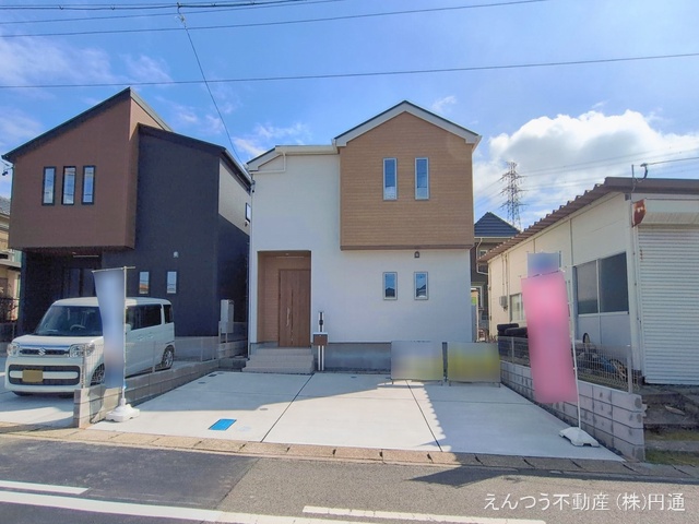 愛知県豊田市市木町１丁目の新築戸建て完成写真 2026年2月25日撮影