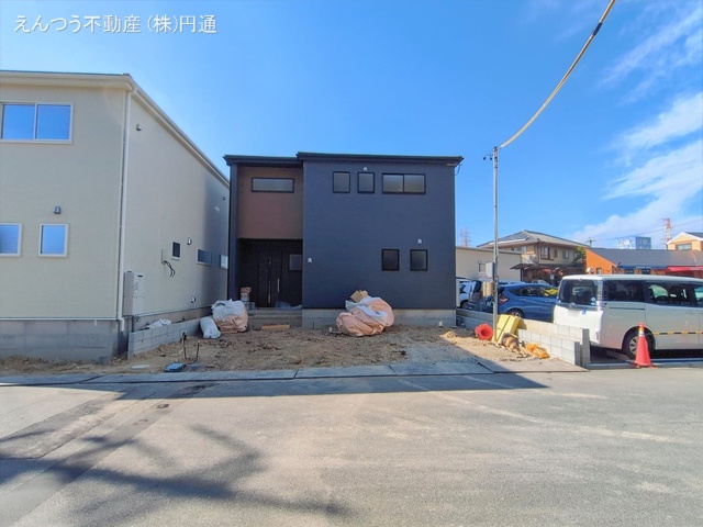 愛知県日進市梅森台１丁目の新築戸建て外構写真 2026年2月17日撮影