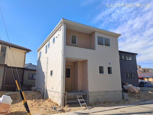 愛知県日進市梅森台１丁目の新築戸建て外構写真 2026年2月17日撮影