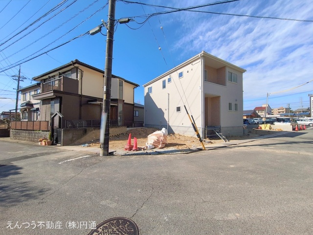 愛知県日進市梅森台１丁目の新築戸建て外構写真 2026年2月17日撮影