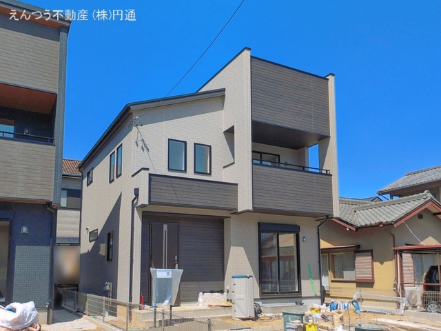 愛知県豊田市高岡本町南の新築戸建て外構写真 2026年3月26日撮影