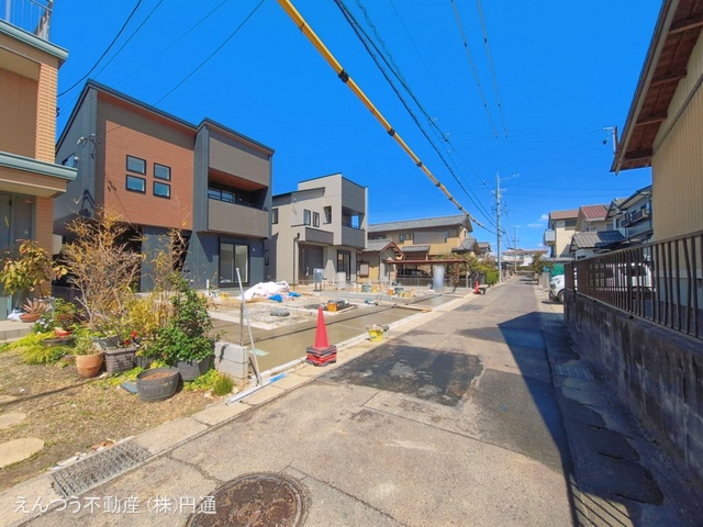 愛知県豊田市高岡本町南の新築戸建て外構写真 2026年3月26日撮影