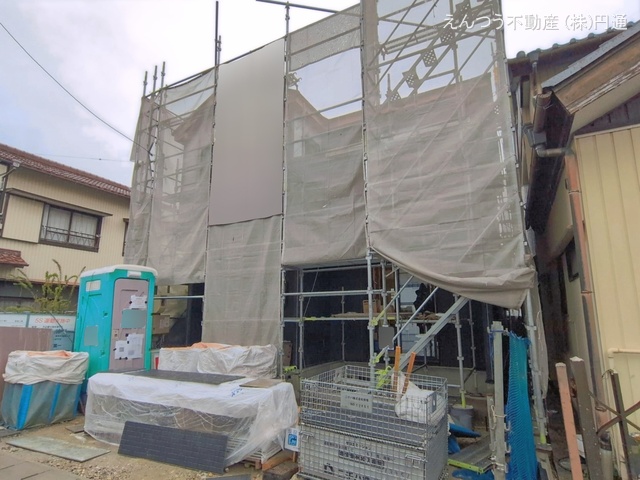 愛知県尾張旭市南原山町赤土の新築戸建てシート写真 2026年3月31日撮影