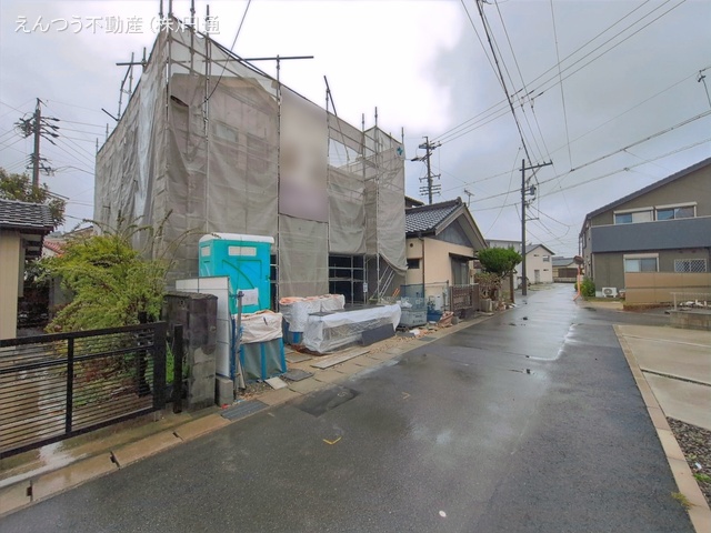 愛知県尾張旭市南原山町赤土の新築戸建てシート写真 2026年3月31日撮影