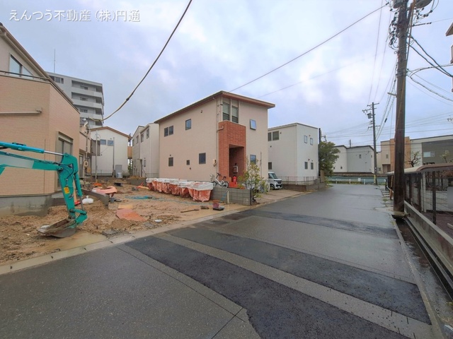 愛知県尾張旭市旭前町１丁目の新築戸建て外構写真 2026年4月9日撮影