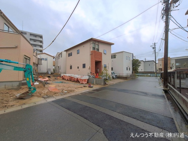 愛知県尾張旭市旭前町１丁目の新築戸建て外構写真 2026年4月9日撮影