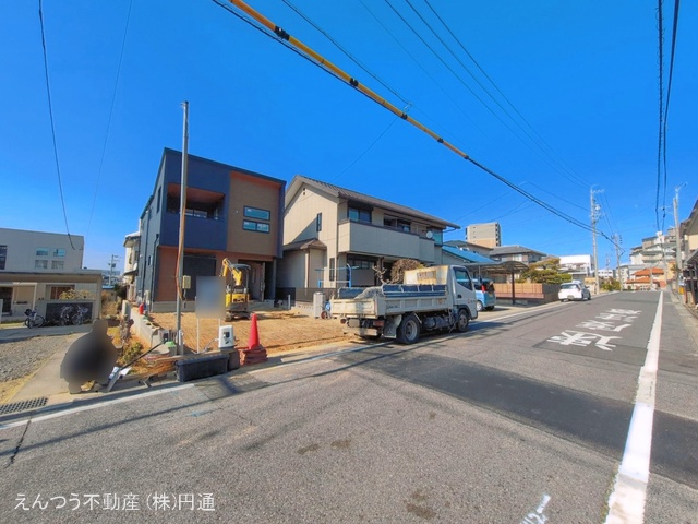 愛知県豊田市山之手９丁目の新築戸建て外構写真 2026年3月26日撮影