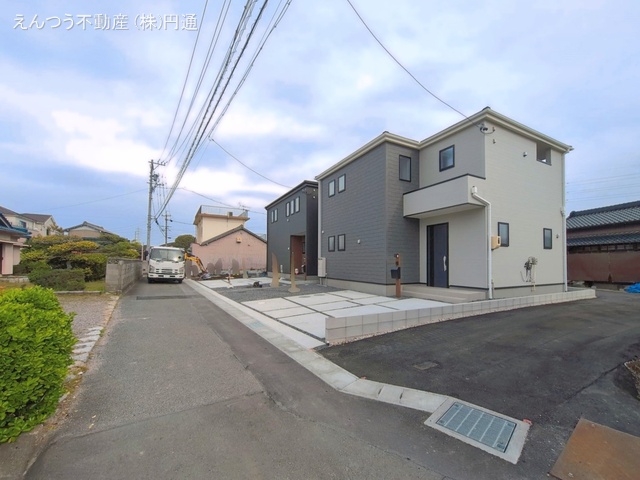 愛知県尾張旭市東印場町二反田の新築戸建て外構写真 2026年4月5日撮影