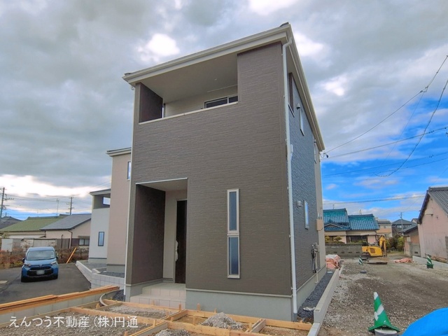 愛知県尾張旭市東印場町二反田の新築戸建て外構写真 2026年3月25日撮影