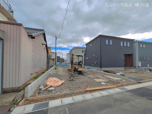 愛知県尾張旭市東印場町二反田の新築戸建て外構写真 2026年3月25日撮影