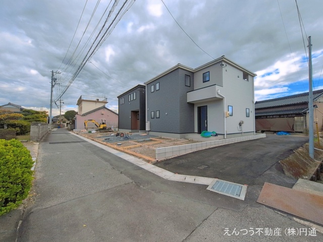 愛知県尾張旭市東印場町二反田の新築戸建て外構写真 2026年3月25日撮影