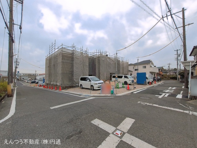 愛知県瀬戸市西寺山町の新築戸建てシート写真 2026年3月24日撮影